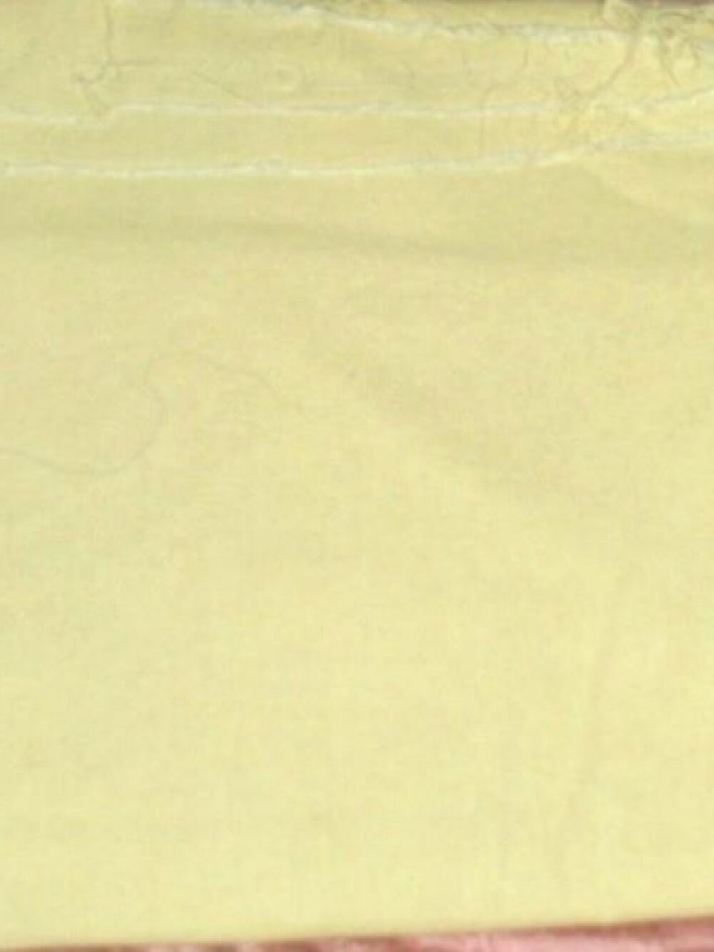 BUTTER YELLOW Polyester Lining Fabric 66" wide x 1 1/2 yards